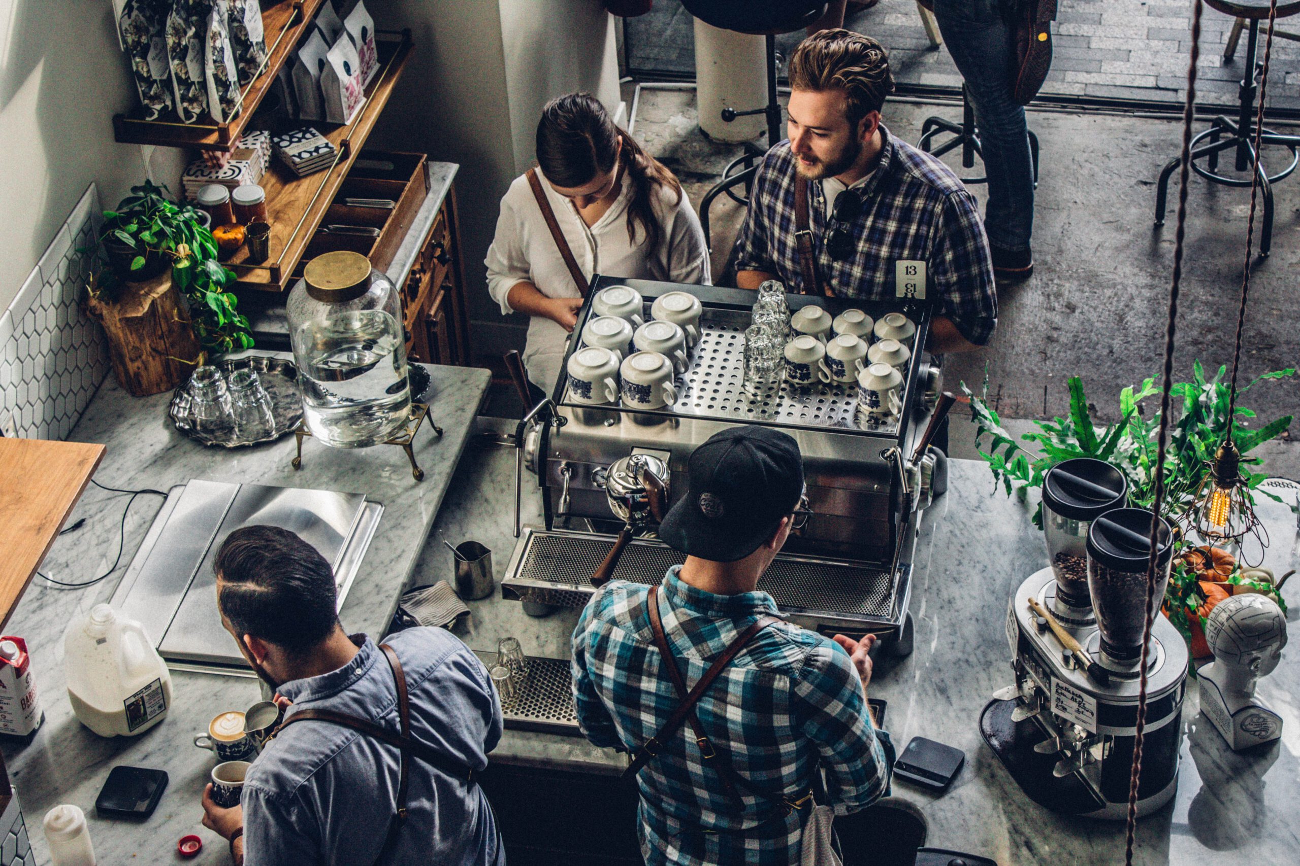 Treffen in der Kaffeeküche denn Ideen werden nicht in Prozessen oder Diagrammen geboren.